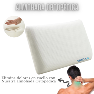 Almohada Memory Foam Ortopédica