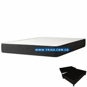 Combo Base Cama + Colchón Ortopédico en Cassata 120x190cm