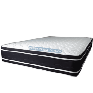 Colchón Ortopédico Doble Pillow Resortado 140x190cm