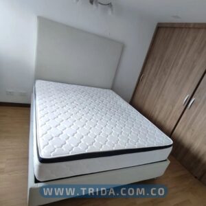 Colchón Ortopédico DP Cassata + Base + Cabecero 140x190cm