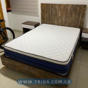 Colchón Ortopédico DP Cassata + Base + Cabecero 140x190cm