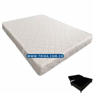 Combo ítalo l Base cama + Colchón Semianatómico 120x190cm