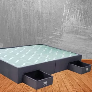 Base Cama Dividida con Cajones 140x190cm