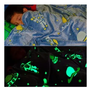 Brilla Niños: Cobija Luminosa para Sueños Mágicos