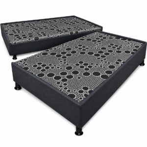 Base Cama Dividida con tela Acolchada 140x190cm