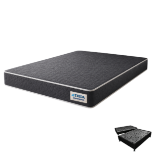 Base Cama Más Colchón D23 140x190cm con 3 años de Garantía